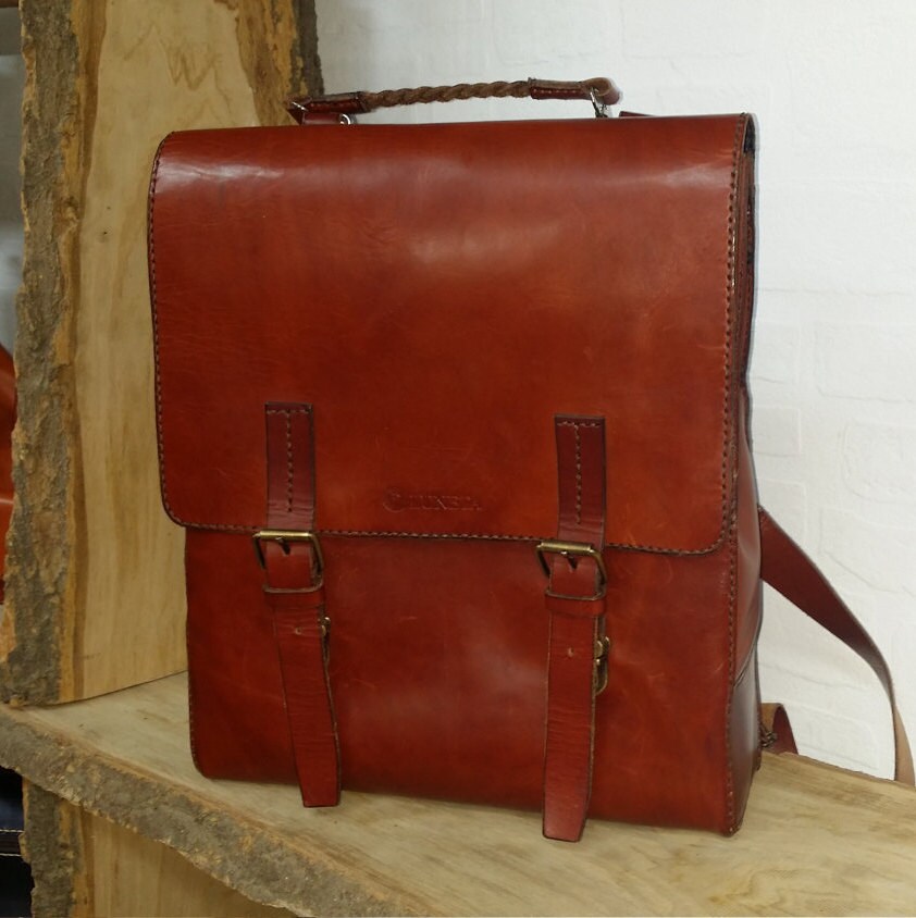 Rucksack Anton von LunetaLederWerkstatt