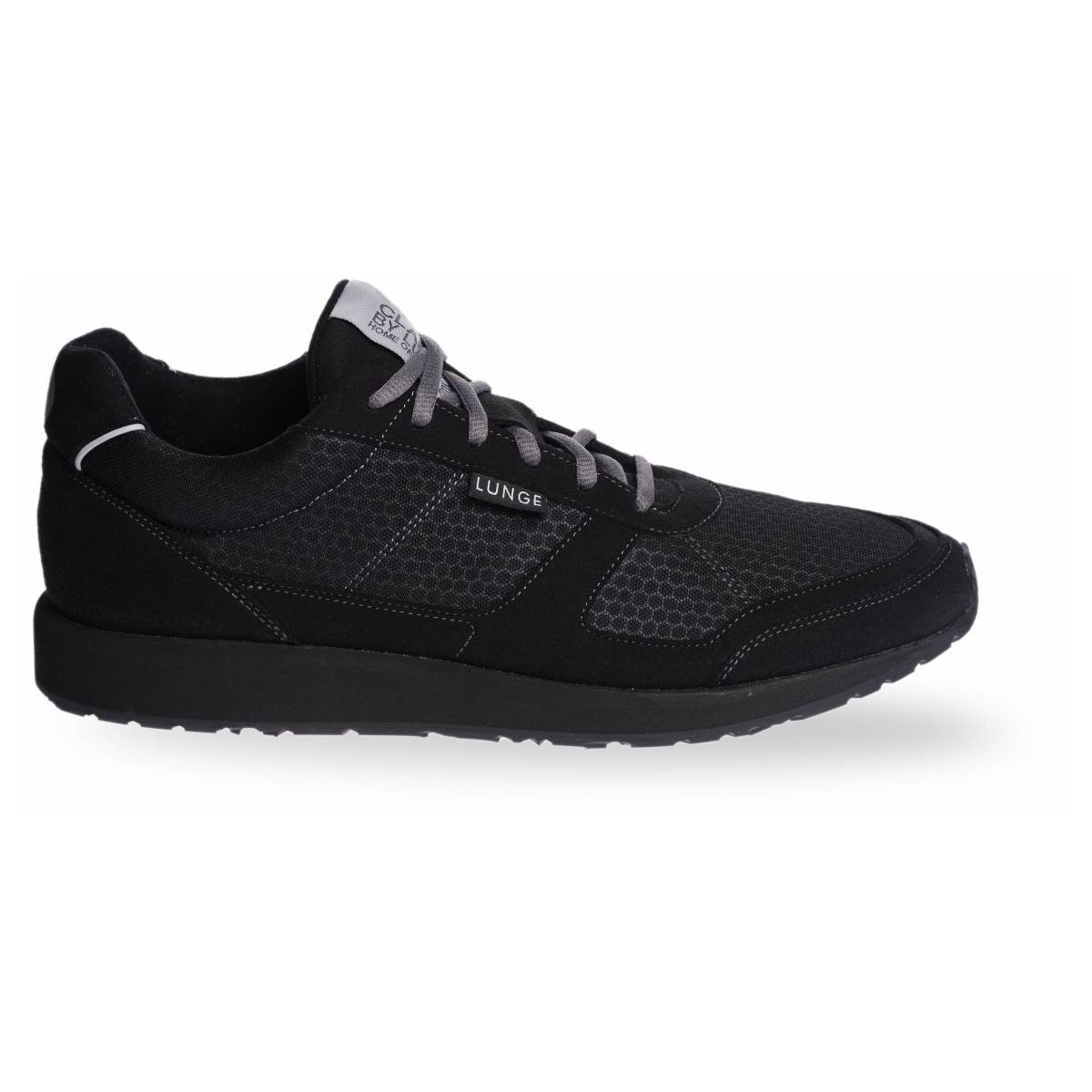 Lunge DERBY RUN S Herren Laufschuhe schwarz Gr. 43 1/3 von Lunge