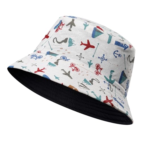 Lunukopi Fischerhüte Lustig Bucket Hat Unisex Sonnenhüte Für Buckethut Faltbar Fischerhut Lunukopi Fischerhüte Lustig Bucket Hat Unisex Sonnenhüte Für Buckethut Faltbar Fischerhut von Lunukopi