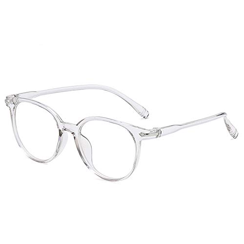 Luo-401XX Uni Runde Brillenfassung Transparent Brillenschutz Klare Linse Brillen Rahmen Transparent Grau, Transparent Grau, One size Luo-401XX Uni Runde Brillenfassung Transparent Brillenschutz Klare Linse Brillen Rahmen Transparent Grau, Transparent Grau, One size von Luo-401XX