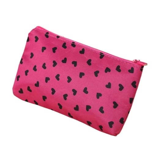 Kosmetiktasche Damen Damen-Kosmetiktasche, tragbar, niedlich, multifunktional, mit Reißverschluss, for Reisen, Make-up-Taschen, Kulturbeutel, Organizer, Halter, Toilettenartikel(Style B) von LuoAXINN