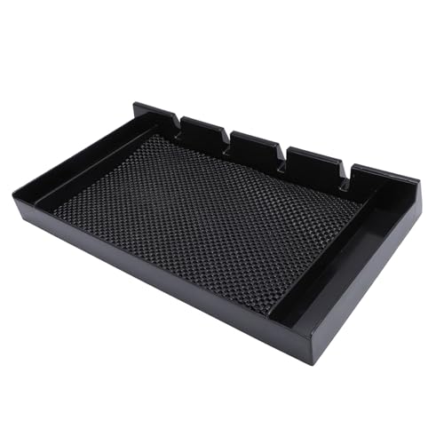 Barber Clipper Organizer Halter Rack, Anti -Slip -Tablett mit 4 Kerben für Salonschneider, Tragbare Haarschnittwerkzeuge für Haarschneidwerkzeuge, Barberschere Pinsel Combs von Luocute