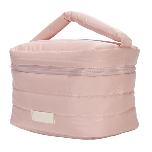 Tragbare Reise -Make -up -Tasche mit Großer Kapazität, Süßer Kosmetikbeutel, Florale Koquette ästhetische Toilettenbeutel, 6L -Make -up -Organisator mit Geräumiger Speicherplatz, von Luocute