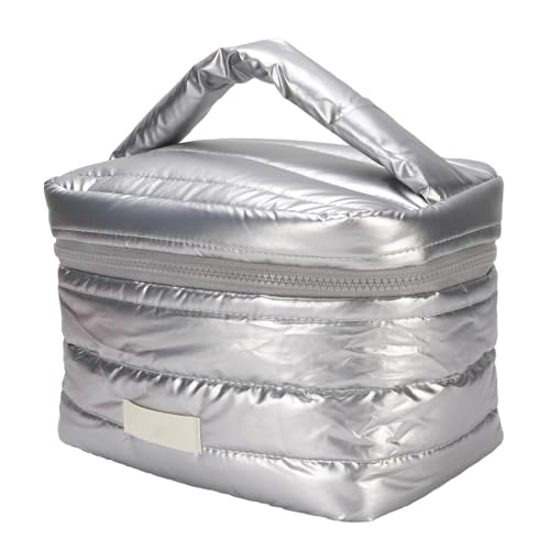 Tragbare Reise -Make -up -Tasche mit Großer Kapazität, Süßer Kosmetikbeutel, Florale Koquette ästhetische Toilettenbeutel, 6L -Make -up -Organisator mit Geräumiger Speicherplatz, von Luocute