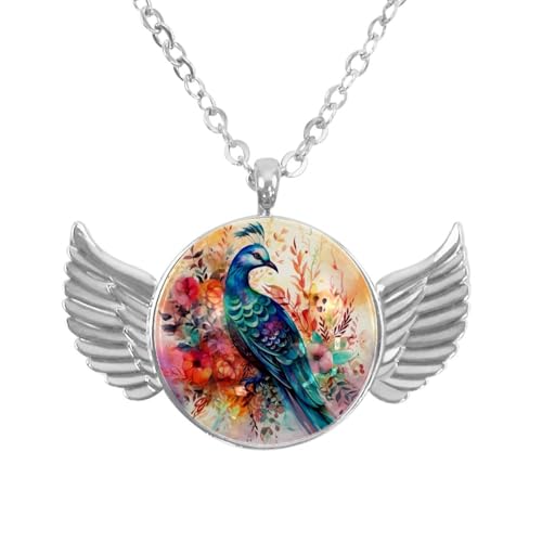 Engelsflügel-Halskette mit Bauernhof-Hahn-Blume, Zinklegierung, Schmuck, Geschenke für Männer und Frauen, Einheitsgröße, Aluminiumlegierung, Kein Edelstein Engelsflügel-Halskette mit Bauernhof-Hahn-Blume, Zinklegierung, Schmuck, Geschenke für Männer und Frauen, Einheitsgröße, Aluminiumlegierung, Kein Edelstein von Luoweisi
