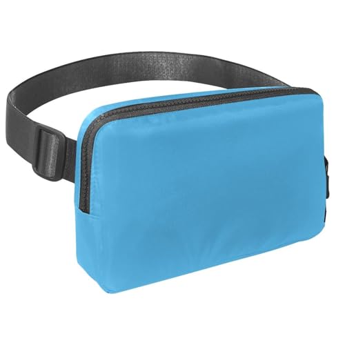 Gürteltasche für Damen und Herren, wasserdicht, Umhängetasche, Bauchtasche, Hüfttasche mit verstellbarem Gurt, für Laufen, Workout, Reisen, Grunge-Palmen, Mehrfarbig 6, Einheitsgröße, von Luoweisi
