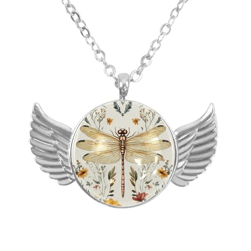 Luoweisi Engelsflügel-Halskette mit Hochlandkuh mit Sonnenbrille, Zinklegierung, Schmuck, Geschenke für Männer und Frauen, Einheitsgröße, Aluminiumlegierung, Kein Edelstein Luoweisi Engelsflügel-Halskette mit Hochlandkuh mit Sonnenbrille, Zinklegierung, Schmuck, Geschenke für Männer und Frauen, Einheitsgröße, Aluminiumlegierung, Kein Edelstein von Luoweisi