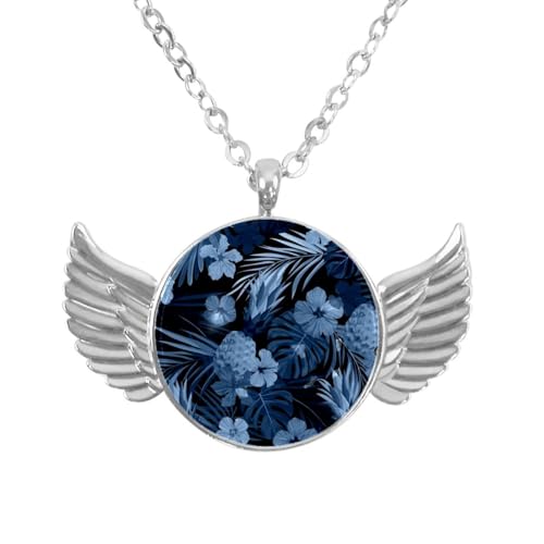 Luoweisi Engelsflügel-Halskette mit Palmen-Grunge, Zinklegierung, Schmuck, Geschenke für Männer und Frauen, Einheitsgröße, Aluminiumlegierung, Kein Edelstein Luoweisi Engelsflügel-Halskette mit Palmen-Grunge, Zinklegierung, Schmuck, Geschenke für Männer und Frauen, Einheitsgröße, Aluminiumlegierung, Kein Edelstein von Luoweisi