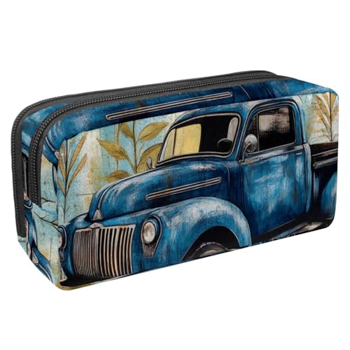 Luoweisi Federmäppchen mit großem Fassungsvermögen, Stifteetui, Schreibwaren-Organizer, multifunktionales Federmäppchen für Bürobedarf, Aufbewahrung, Weihnachten, Waschbär, Winter, Mehrfarbig 9, von Luoweisi