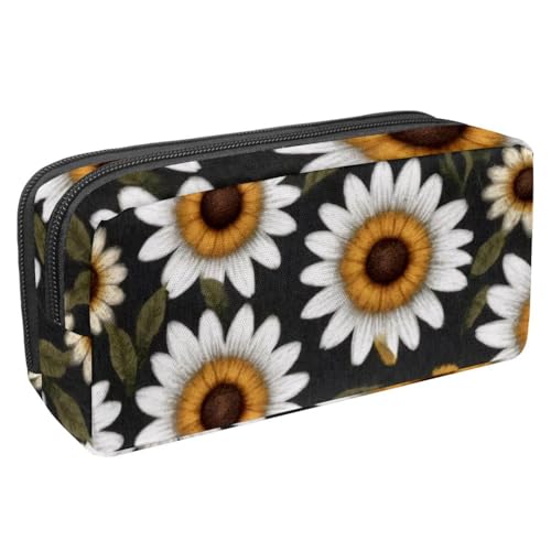 Luoweisi Federmäppchen mit großem Fassungsvermögen, Stiftemäppchen, Schreibwaren-Organizer, multifunktionales Federmäppchen für Bürobedarf, Aufbewahrung, Eisenbahn, Zug, Retro, Mehrfarbig 12, von Luoweisi