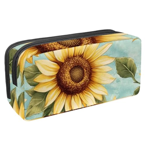 Luoweisi Federmäppchen mit großem Fassungsvermögen, Stiftemäppchen, Schreibwaren-Organizer, multifunktionales Federmäppchen für Bürobedarf, Aufbewahrung, Eisenbahn, Zug, Retro, Mehrfarbig 14, von Luoweisi