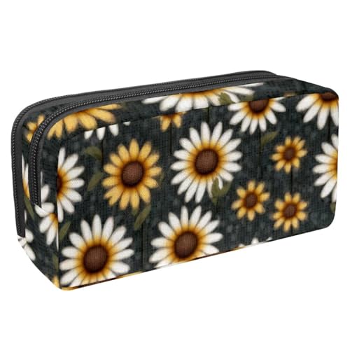 Luoweisi Federmäppchen mit großem Fassungsvermögen, Stiftemäppchen, Schreibwaren-Organizer, multifunktionales Federmäppchen für Bürobedarf, Aufbewahrung, Eisenbahn, Zug, Retro, Mehrfarbig 15, von Luoweisi