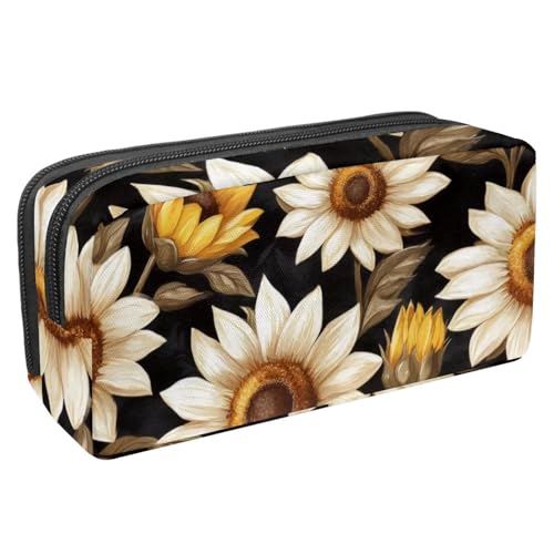 Luoweisi Federmäppchen mit großem Fassungsvermögen, Stiftemäppchen, Schreibwaren-Organizer, multifunktionales Federmäppchen für Bürobedarf, Aufbewahrung, Eisenbahn, Zug, Retro, Mehrfarbig 18, von Luoweisi