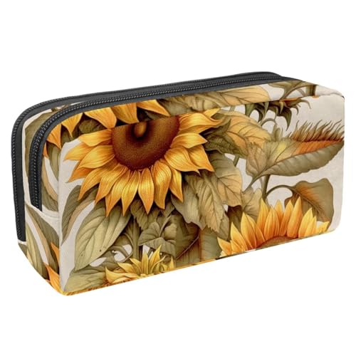 Luoweisi Federmäppchen mit großem Fassungsvermögen, Stiftemäppchen, Schreibwaren-Organizer, multifunktionales Federmäppchen für Bürobedarf, Aufbewahrung, Eisenbahn, Zug, Retro, Mehrfarbig 19, von Luoweisi