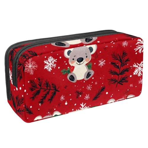 Luoweisi Federmäppchen mit großem Fassungsvermögen, Stiftemäppchen, Schreibwaren-Organizer, multifunktionales Federmäppchen für Bürobedarf, Aufbewahrung, Otters Merry Christmas, Mehrfarbig 18, Luoweisi Federmäppchen mit großem Fassungsvermögen, Stiftemäppchen, Schreibwaren-Organizer, multifunktionales Federmäppchen für Bürobedarf, Aufbewahrung, Otters Merry Christmas, Mehrfarbig 18, von Luoweisi