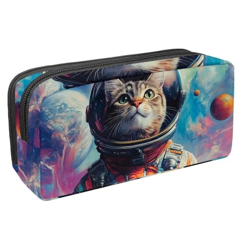 Luoweisi Federmäppchen mit großem Fassungsvermögen, Stiftemäppchen, Schreibwaren-Organizer, multifunktionales Federmäppchen für Bürobedarf, Aufbewahrung, Weihnachten, Schneemann, Süßigkeiten, von Luoweisi