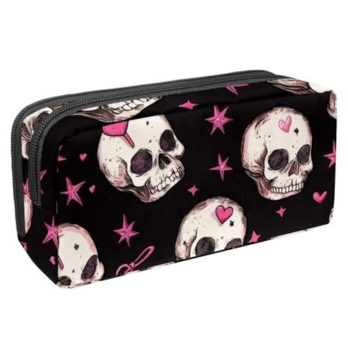 Luoweisi Federmäppchen mit großem Fassungsvermögen, Stiftemäppchen, Schreibwaren-Organizer, multifunktionales Federmäppchen für Bürobedarf, Aufbewahrung, Weihnachten, Schneemann, Süßigkeiten, von Luoweisi