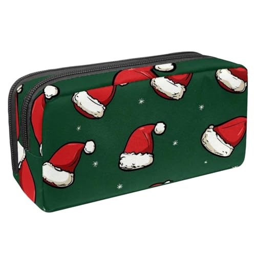 Luoweisi Federmäppchen mit großem Fassungsvermögen, Stiftemäppchen, Schreibwaren-Organizer, multifunktionales Federmäppchen für Bürobedarf, Aufbewahrung, Weihnachten, Süßigkeiten, Schneemann, von Luoweisi