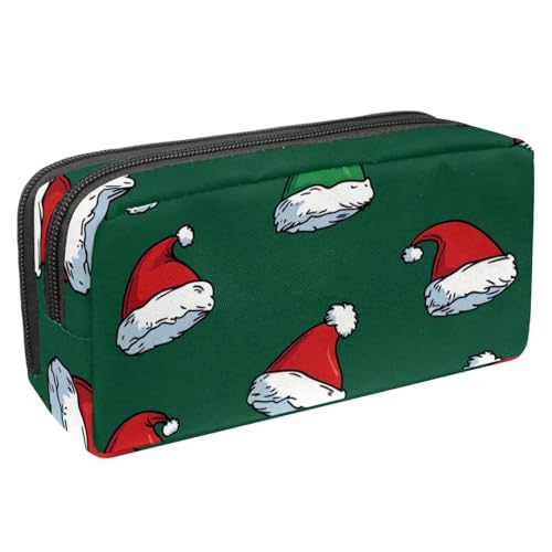 Luoweisi Federmäppchen mit großem Fassungsvermögen, Stiftemäppchen, Schreibwaren-Organizer, multifunktionales Federmäppchen für Bürobedarf, Aufbewahrung, Weihnachten, Süßigkeiten, Schneemann, von Luoweisi