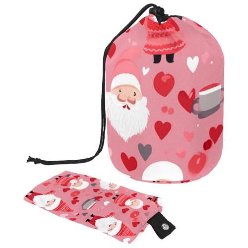 Make-up-Tasche mit Kordelzug, großes Fassungsvermögen, Reise-Kosmetiktasche mit kleinem Reißverschluss, tragbar, faule Waschtasche, Eimer, Kulturbeutel, Geschenke für Frauen, Dinosaurier, Aquarell, von Luoweisi