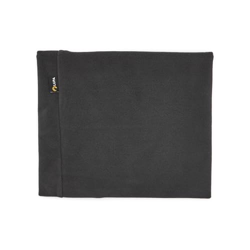 Lupa Handgefertigter Unisex-Doppelschicht-Mikrofleece-Halswärmer – Halsgamaschen für Männer – Winter-Halswärmer für Frauen (Anthrazit) von Lupa