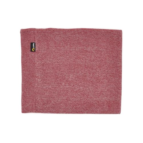 Lupa Handgefertigter Unisex-Doppelschicht-Mikrofleece-Halswärmer – Halsgamaschen für Männer – Winter-Halswärmer für Frauen (Heather Raspberry) von Lupa