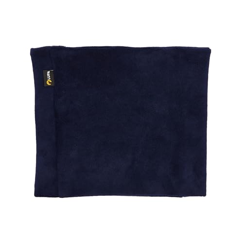 Lupa Handgefertigter Unisex-Doppelschicht-Mikrofleece-Halswärmer – Halsgamaschen für Männer – Winter-Halswärmer für Frauen (Mitternacht) von Lupa