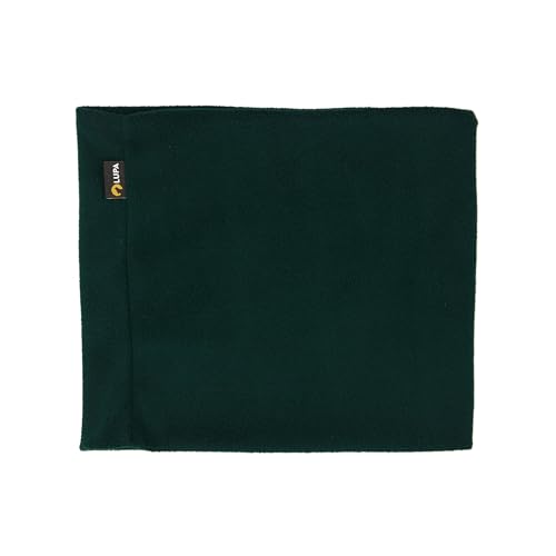 Lupa Handgefertigter Unisex-Doppelschicht-Mikrofleece-Halswärmer – Halsgamaschen für Männer – Winter-Halswärmer für Frauen (Moos) von Lupa