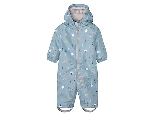 Lupilu Baby Jungen Schneeoverall Overall Winteranzug Schneeanzug Jumpsuit warm gefüttert, Wasserdicht (104) von Lupilu