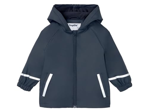 Lupilu Kleinkinder Jungen Matsch- und -Buddeljacke, wind- und wasserdicht, warmes Fleece Innenseite (No Print: 98,104) von Lupilu