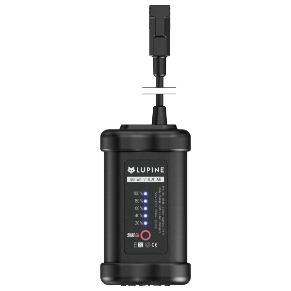 Lupine - 6.9 Ah SmartCore Akku - Akku schwarz von Lupine