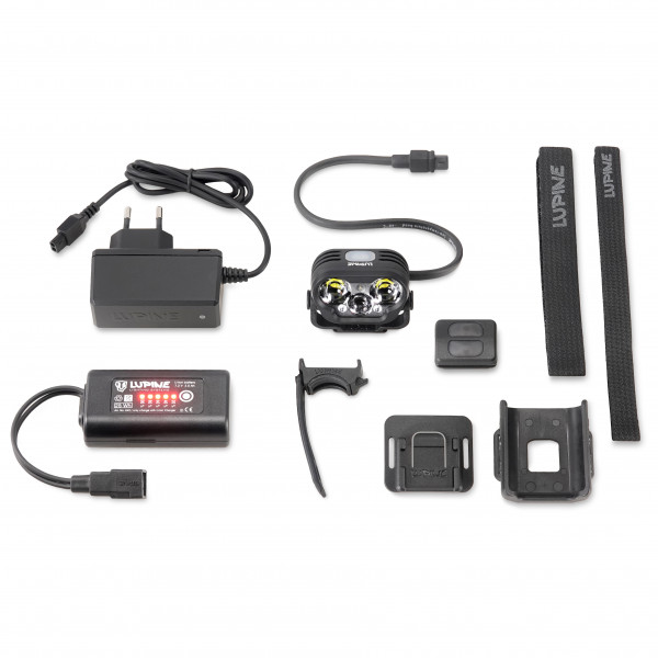 Lupine - Blika R 4SC - Helmlampe schwarz von Lupine