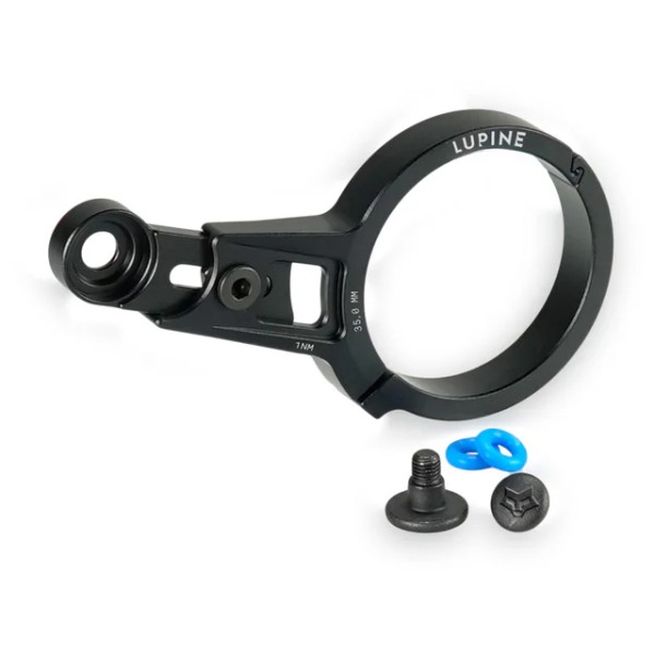 Lupine - Flexmount Lenkerhalter 35 mm - Helmlampe schwarz von Lupine