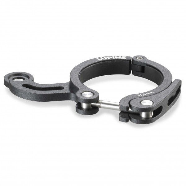 Lupine - Neo/Piko Schnellspanner Gr 31,8 mm schwarz von Lupine