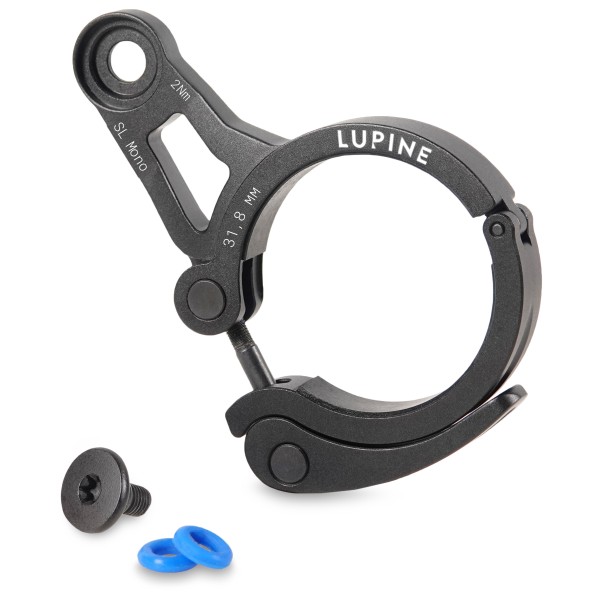 Lupine - Piko/Blika Schnellspanner 31.8 mm schwarz von Lupine