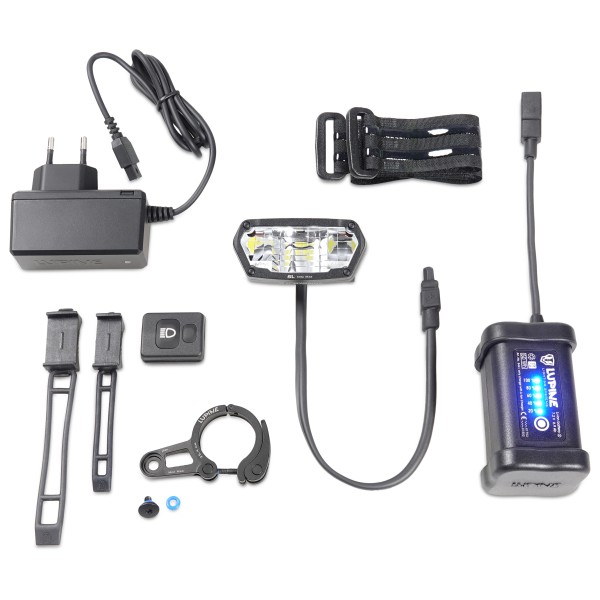 Lupine - SL MiniMax AF 7 - Fahrradlampe Gr 31,8 mm schwarz Lupine - SL MiniMax AF 7 - Fahrradlampe Gr 31,8 mm schwarz von Lupine