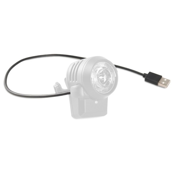 Lupine - SL Mono Kabel Dauerbrenner USB-A - Kabel schwarz von Lupine