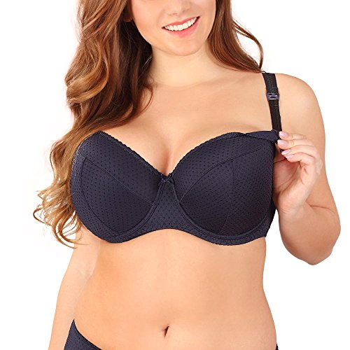 Lupoline Damen Still-BH 1381 Big, dunkelblau, 85H von Lupoline