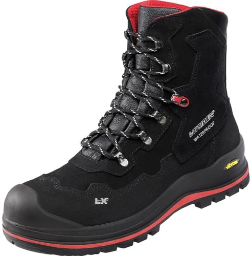 Lupriflex 1 Paar Anti Knick Sicherheitsschuhe, Sicherheitsstiefel, Sicherheits - Schnürfstiefel mit Umknickschutz, Wasserdicht, S3, Schuhweite 11,5 Schwarz Größe 43 Lupriflex 1 Paar Anti Knick Sicherheitsschuhe, Sicherheitsstiefel, Sicherheits - Schnürfstiefel mit Umknickschutz, Wasserdicht, S3, Schuhweite 11,5 Schwarz Größe 43 von Lupriflex