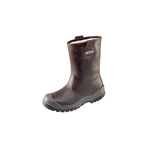 Lupriflex 1 Paar Aqua Offshore Winter Wasserdichter Winter Sicherheits-Schlupfstiefel, S3, Schuhweite 11,5 Braun Größe 44 von Lupriflex