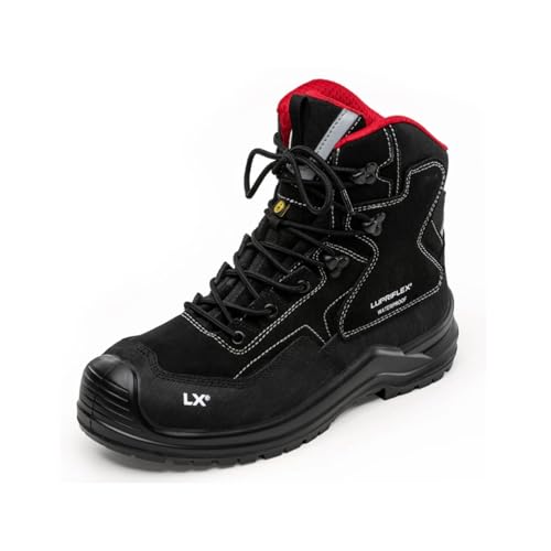 Lupriflex Antiknick Light 3-127 S3 WR (Schwarz, EU Schuhgrößensystem, Erwachsene, Numerisch, M, 43) von Lupriflex