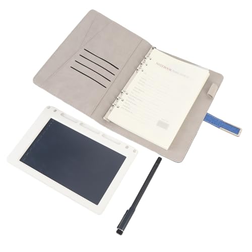 Digital Smart Pen, Smart Notebook und Writing Board Set, Digitales Notebook mit Echtzeitsynchronisierung Zum Digitalisierung, Speichern und Freigeben von Papiernoten (Blue) von Luqeeg