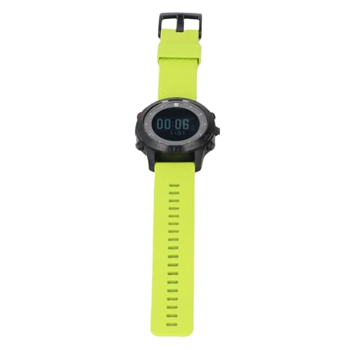 Luqeeg Smart Diving Computer Watch, Multifunktionales Wasserdichtes 100 Meter Armbanduhr mit 1,18 Zoll Bildschirm und Grüner Riemen Zum Schwimmen, Schnorcheln Deep Sea Diving von Luqeeg
