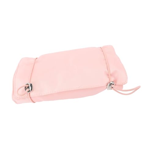 Rollen -up -Make -up -Aufbewahrungsbeutel, 4 in 1 Abnehmbar Waschbarer Reisen -Toilettenbeutel, Reisebühne Pinsel Case Make -up Pinselhalter Organizer für Make -up -Bürsten von Luqeeg