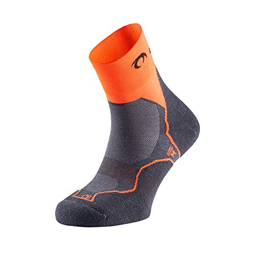 Lurbel Unisex Sportsocken Herausforderung Four socken, Marengo-Orange, L von Lurbel