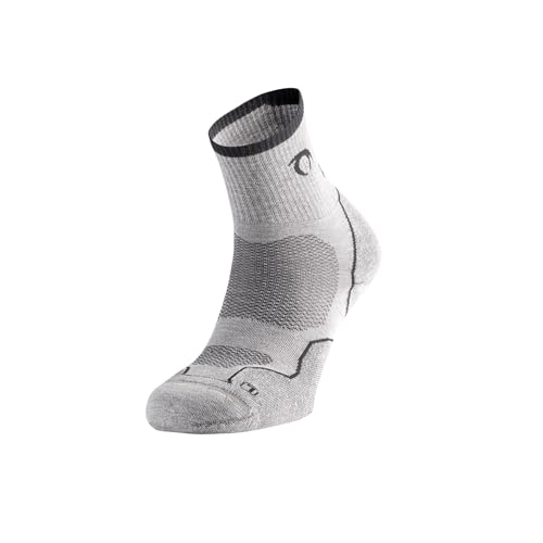 Lurbel Tierra Three Anti-Blasen-Socken, Wandersocken, Wandersocken, nahtlose und atmungsaktive Unisex-Socken., Meliert, L von Lurbel