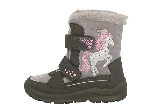 Lurchi 63L1073004 Schneestiefel, Steel, 31 EU Weit von Lurchi