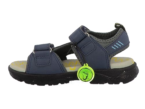 Lurchi 74L1303003 Sandal, Navy-Steel, 26 EU Weit von Lurchi