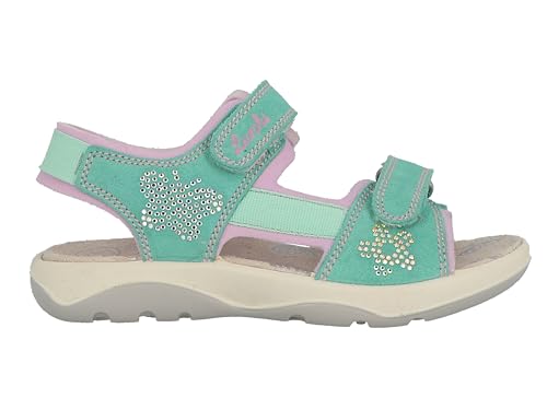 Lurchi Mädchen 74l2003004 Sandale, Turkis, 27 EU von Lurchi