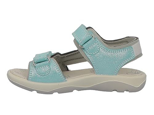 Lurchi 74L2003006 Flat Sandal, Turquoise, 33 EU von Lurchi
